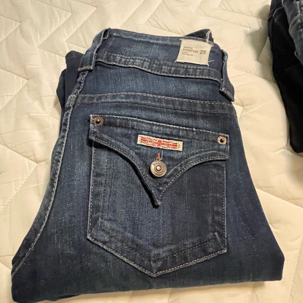 Hudson Jeans Blue Boot Cut Denim
